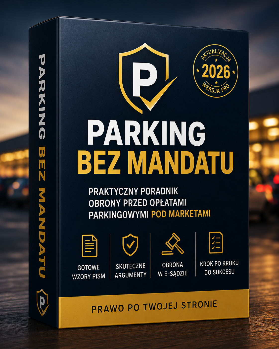 Poradnik Parking Bez Mandatu — mockup produktu
